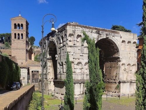 義大利 Rome 羅馬 (義語 Roma) 必玩 - Arco di Giano 雅努斯拱門