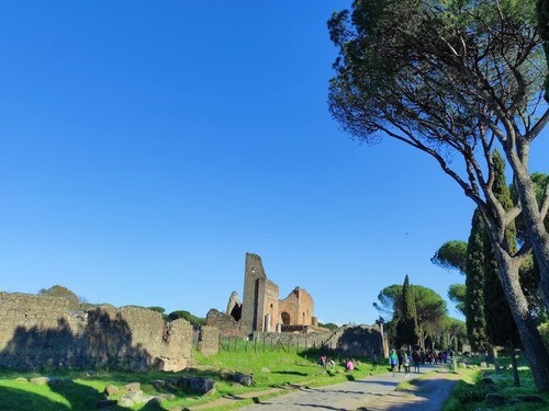 義大利 Rome 羅馬 (義語 Roma) 必玩 - Valle della Caffarella 卡法瑞拉公園 = Parco dell'Appia Antica = Parco Regionale dell'Appia Antica 阿皮亞安蒂卡考古公園