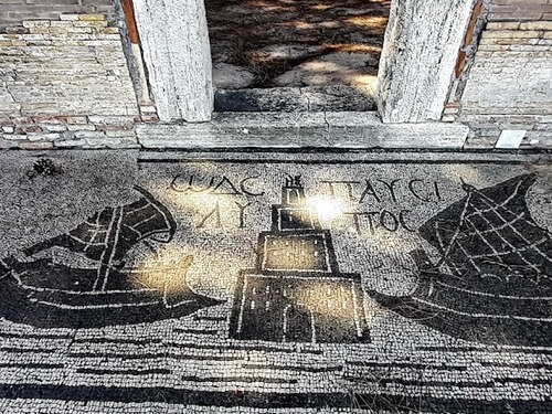 義大利 Ostia Antica 奧斯提亞安提卡 = 奧斯蒂亞安蒂卡 = Città di Osti 奧斯蒂亞市必玩 - Necropoli di Porto 波爾圖大墓地 = 港口大墓地