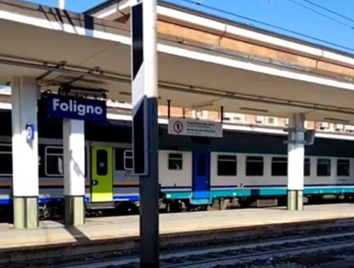義大利 Foligno 福利尼奧必玩 - 自助交通指南 - Stazione di Foligno 福利尼奧火車站
