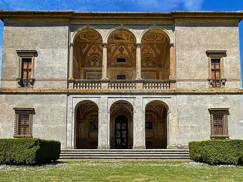 義大利 Caprarola 卡普拉羅拉必玩 - Villa Farnese 法爾內塞別墅 = Villa Caprarola 卡普拉羅拉別墅 = Palazzo Farnese 法爾內塞宮