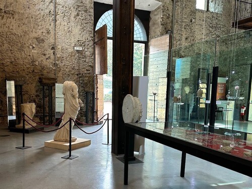 義大利 Frascati 弗拉斯卡蒂必玩 - Scuderie Aldobrandini 阿爾多布蘭迪尼馬廄 = Museo Tuscolano 圖斯科拉諾博物館