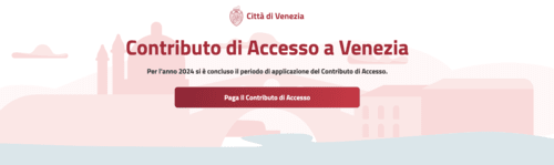 義大利威尼斯 Venice (威尼斯方言 Venezia) - Contributo di Accesso a Venezia (CDA) 威尼斯入城費