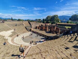 義大利龐貝 = 蓬佩伊 Pompeii 必玩 - Regio VIII 10 Large Theatre (義 Teatro Grande)