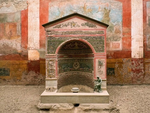 義大利龐貝 = 蓬佩伊 Pompeii 必玩 - Regio VI 3 House of the Small Fountain (義 Casa Fontana Piccola)