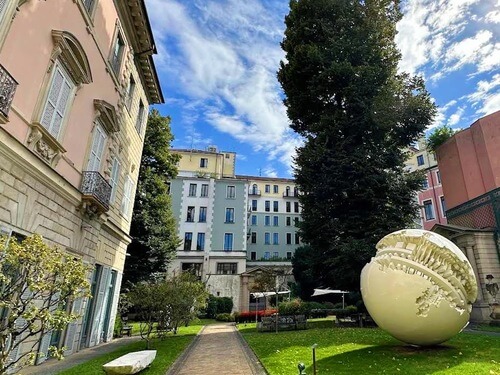 義大利Milan 米蘭 (義語 Milano) 必玩 - Gallerie d’Italia Milan 米蘭義大利畫廊 = 義大利米蘭美術館 = Gallerie di Piazza Scala = Palazzo della Banca Commerciale Italiana = Palazzo Brentani Greppi 布倫塔尼格雷皮宮 = Palazzo Brentani = Ca' Brentana = Palazzo Anguissola Antona Traversi 安吉索拉安東尼娜特拉維西宮 = Palazzo Anguissola