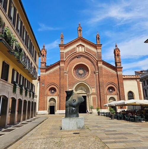 義大利Milan 米蘭 (義語 Milano) 必玩 - Chiesa del Carmine 卡爾米內教堂 = Chiesa di Santa Maria del Carmine