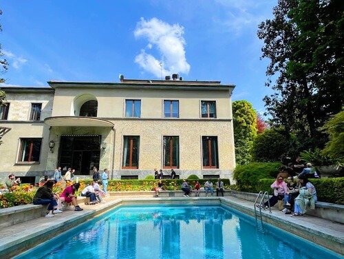 義大利Milan 米蘭 (義語 Milano) 必玩 - Villa Necchi Campiglio 內基坎皮格里奧別墅 = 內基坎皮利奧別墅