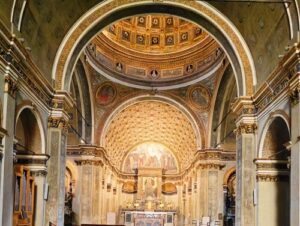 義大利Milan 米蘭 (義語 Milano) 必玩 - Chiesa di Santa Maria Presso San Satiro 聖沙弟樂聖母堂 = 聖薩蒂羅聖母瑪利亞教堂 = 聖薩蒂羅聖母教堂 = Basilica Prepositurale di Santa Maria Presso San Satiro = Cappella di San Satiro 聖薩蒂羅禮拜堂 = Sacello di San Satiro = Cappella di Pietà