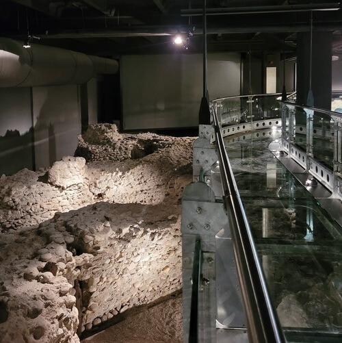 義大利Milan 米蘭 (義語 Milano) 必玩 - Museo Sensibile del teatro romano 羅馬劇院博物館 = Palazzo Ercole Turati = Palazzo Francesco