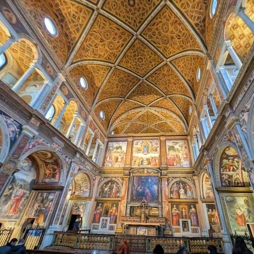 義大利Milan 米蘭 (義語 Milano) 必玩 - Chiesa di San Maurizio al Monastero Maggiore 馬焦雷修道院的聖毛里齊奧教堂 = 聖毛里齊奧教堂 = Convento del Monastero Maggiore = Monastero Maggiore di San Maurizio = Museo Civico Archeologico di Milano 米蘭市立考古博物館 = Anfiteatro Romano di Milano 米蘭羅馬圓形劇場 = Circo Romano di Milano 米蘭羅馬競技場 = Palazzo Imperiale Romano di Milano 米蘭羅馬皇宮 = 米蘭皇宮 = Palazzo Imperiale di Milano = Palazzo Imperiale Romano di Massimiano