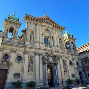 義大利Milan 米蘭 (義語 Milano) 必玩 - Chiesa Parrocchiale di Santa Maria Segreta 聖瑪麗亞塞格雷塔教堂 = Piazza Nicolò Tommaseo = Giardini Renata Tebaldi