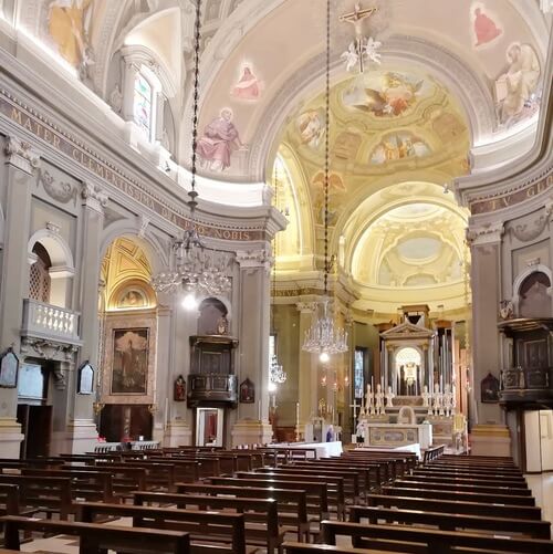 義大利Milan 米蘭 (義語 Milano) 必玩 - Chiesa Parrocchiale di Santa Maria Segreta 聖瑪麗亞塞格雷塔教堂 = Piazza Nicolò Tommaseo = Giardini Renata Tebaldi