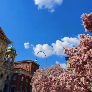 義大利Milan 米蘭 (義語 Milano) 必玩 - Chiesa Parrocchiale di Santa Maria Segreta 聖瑪麗亞塞格雷塔教堂 = Piazza Nicolò Tommaseo = Giardini Renata Tebaldi