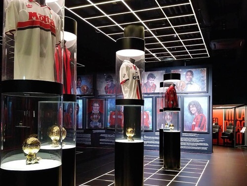 義大利Milan 米蘭 (義語 Milano) 必玩 - Casa Milan - Museo Mondo Milan 米蘭之家 - 米蘭世界博物館 = Associazione Calcio Milan (= AC Milan) 米蘭足球協會