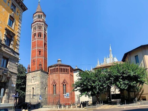 義大利Milan 米蘭 (義語 Milano) 必玩 - Palazzo Reale di Milano 米蘭王宮 = 米蘭皇宮 = Chiesa di San Gottardo 聖戈塔多教堂 = Chiesa di San Gottardo in Corte 科爾特聖戈塔多教堂