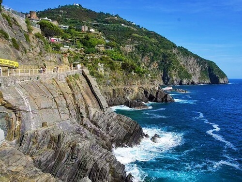 義大利Cinque Terre 五漁村 = 五鄉地必玩 - Via dell' Amore 愛情小徑