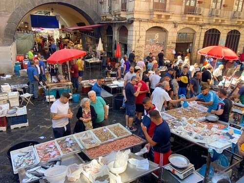 義大利卡塔尼亞 Catania 必玩 - Pescheria di Catania 漁市場