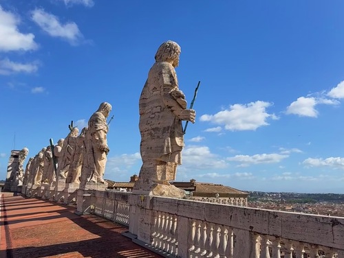 義大利 Stato della Città del Vaticano 梵蒂岡城國 = Città del Vaticano 梵蒂岡城 = Vaticano 梵蒂岡 必玩 - Basilica di San Pietro 聖伯多祿大殿 = 聖彼得大教堂 - La Cupola di San Pietro (= il Cupolone) 大教堂圓頂