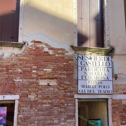 義大利威尼斯 Venice 聖保羅區 Sestiere San Polo 必玩 - Sito della Casa di Marco Polo 馬可波羅故居