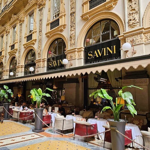 義大利Milan 米蘭 (義語 Milano) 必吃 - Savini Milano 1867 (必吃 risotto alla milanese 米蘭燉飯)