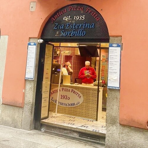 義大利Milan 米蘭 (義語 Milano) 必吃 - Antica Pizza Fritta da Zia Esterina
