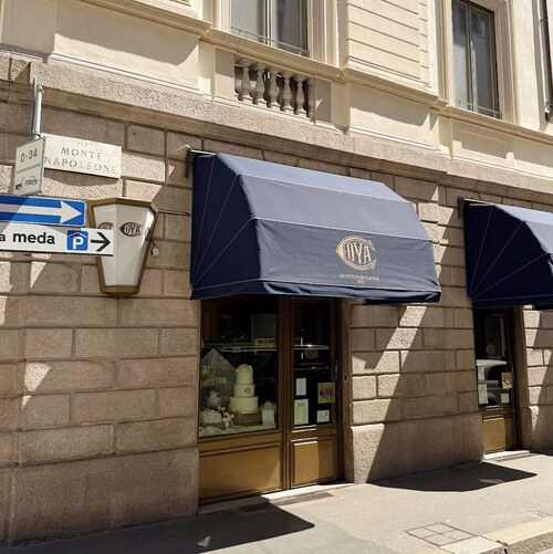 義大利Milan 米蘭 (義語 Milano) 必吃 - Pasticceria Cova (原名 Caffè del Giardino、LV旗下百年咖啡廳、多間分店)