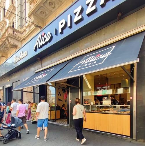 義大利Milan 米蘭 (義語 Milano) 必吃 - Alice Pizza