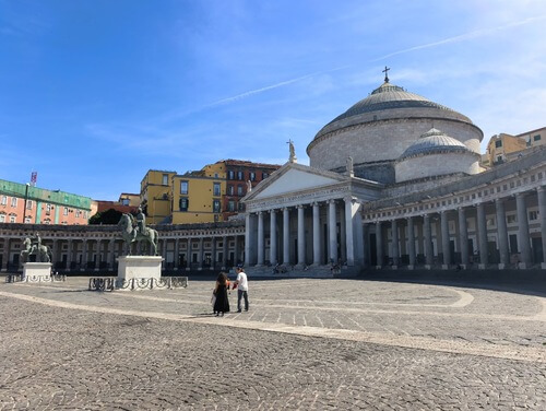 義大利拿坡里 = 那不勒斯 Naples (Napoli)必玩 -Basilica Reale Pontificia San Francesco da Paola 保羅聖芳濟教堂