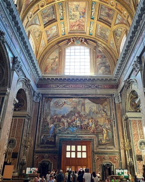 義大利拿坡里 = 那不勒斯 Naples (Napoli)必玩 -Chiesa del Gesù Nuovo 新耶穌教堂