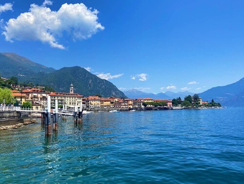 義大利科莫湖必玩 Lago di Como - Menaggio 梅納焦 = 梅納喬 - Lungolago di Menaggio 梅納焦湖畔步道 - Porto Menaggio