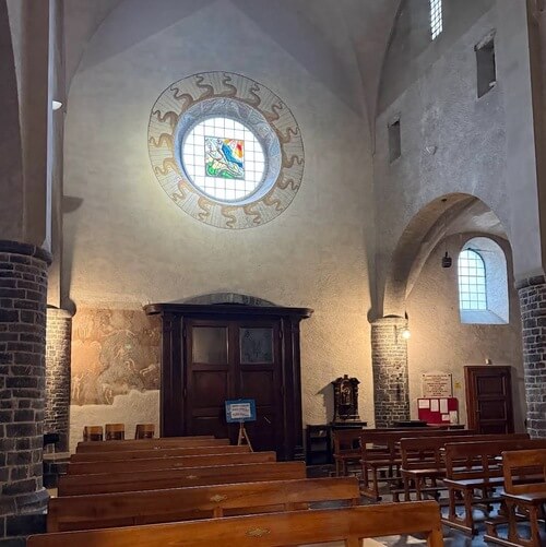 義大利科莫湖必玩 Lago di Como - Varenna 瓦倫納 = 瓦倫娜 - Chiesa di San Giorgio 聖喬治教堂