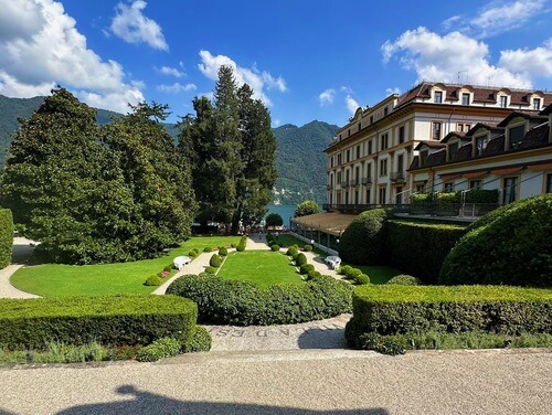 義大利科莫湖必玩 Lago di Como - Cernobbio 切爾諾比奧 - Villa d'Este 埃斯特別墅 = 埃斯特莊園 = Villa del Garovo = Villa del Garrovo