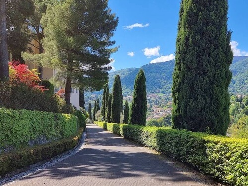 義大利科莫湖必玩 Lago di Como - Bellagio 貝拉焦 = 貝拉吉歐 - Parco di Villa Serbelloni 塞爾貝羅尼別墅公園 = 賽爾貝羅尼別墅花園