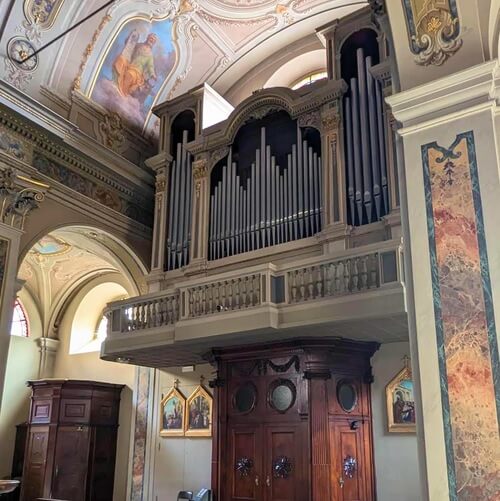義大利科莫湖必玩 Lago di Como - Menaggio 梅納焦 = 梅納喬 - Chiesa di Santo Stefano 聖斯蒂法諾教堂 = 聖斯特凡諾教堂 = Parrocchia Santo Stefano - Chiesa di Santa Marta 聖瑪爾塔教堂
