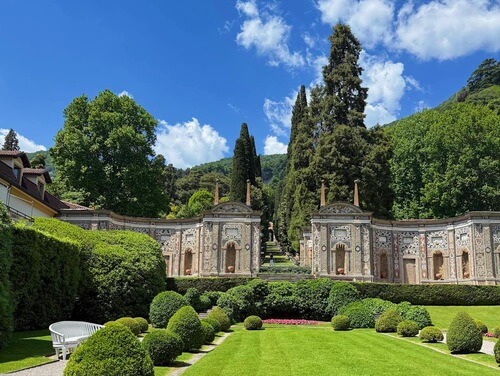 義大利科莫湖必玩 Lago di Como - Cernobbio 切爾諾比奧 - Villa d'Este 埃斯特別墅 = 埃斯特莊園 = Villa del Garovo = Villa del Garrovo