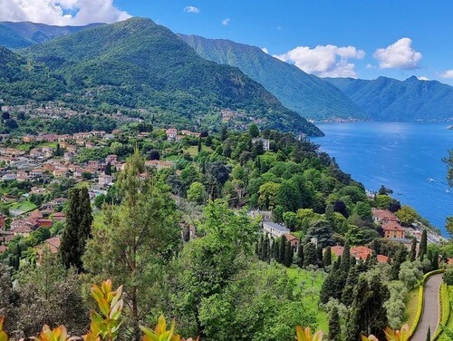 義大利科莫湖必玩 Lago di Como - Bellagio 貝拉焦 = 貝拉吉歐 - Parco di Villa Serbelloni 塞爾貝羅尼別墅公園 = 賽爾貝羅尼別墅花園