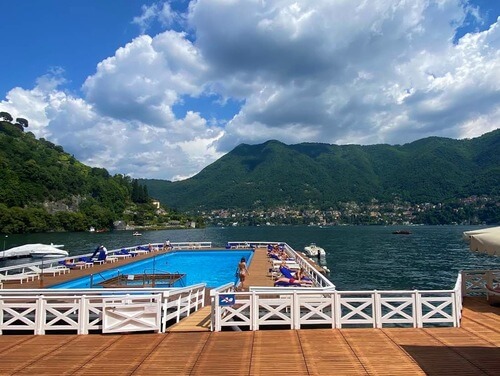 義大利科莫湖必玩 Lago di Como - Cernobbio 切爾諾比奧 - Villa d'Este 埃斯特別墅 = 埃斯特莊園 = Villa del Garovo = Villa del Garrovo