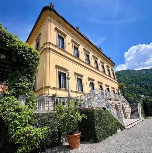 義大利科莫湖必玩 Lago di Como - Varenna 瓦倫納 = 瓦倫娜 - Villa Cipressi 奇普雷西別墅 = Hotel Villa Cipressi 卡薩富思特飯店