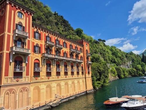 義大利科莫湖必玩 Lago di Como - Cernobbio 切爾諾比奧 - Villa d'Este 埃斯特別墅 = 埃斯特莊園 = Villa del Garovo = Villa del Garrovo