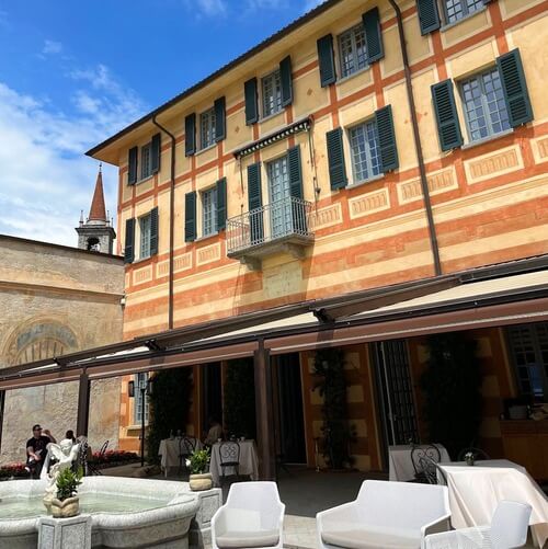 義大利科莫湖必玩 Lago di Como - Varenna 瓦倫納 = 瓦倫娜 - Villa Cipressi 奇普雷西別墅 = Hotel Villa Cipressi 卡薩富思特飯店