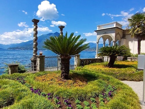 義大利科莫湖必玩 Lago di Como - Varenna 瓦倫納 = 瓦倫娜 - Villa Monastero 莫納斯特羅別墅 - Giardini di Villa Monastero