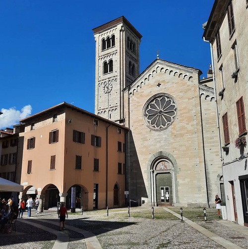 義大利科莫湖必玩 Lago di Como - Como 科莫 - Basilica di San Fedele 聖斐德理聖殿 = 聖費德勒大教堂