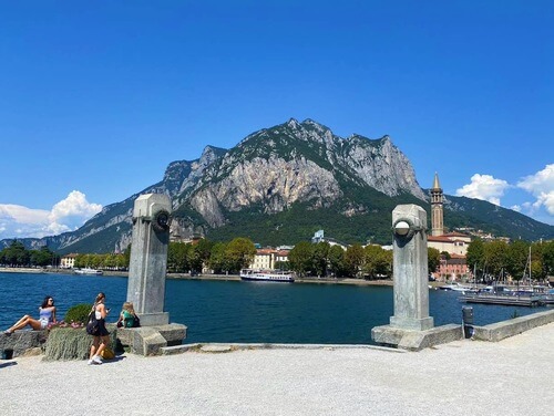 義大利科莫湖必玩 Lago di Como - Lecco 萊科 - Punta Maddalena 瑪達蓮娜岬角 = Lungolago di Lecco 萊科湖畔步道 = Lungolario Isonzo - Monumento ai Caduti 陣亡將士紀念碑 = Monumento ai Caduti della Grande Guerra