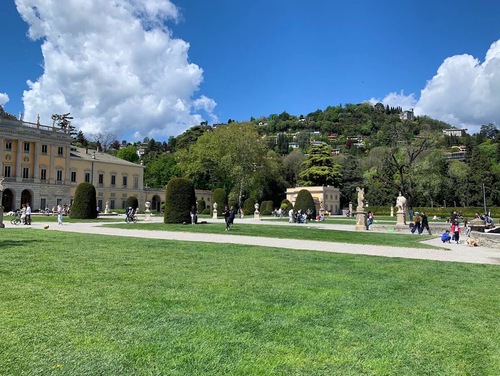 義大利科莫湖必玩 Lago di Como - Como 科莫 - Villa Olmo 奧爾莫別墅 = 奧莫別墅 = Villa dell'Olmo = Palazzo dell'Olmo