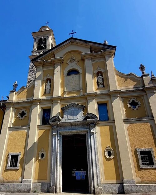 義大利科莫湖必玩 Lago di Como - Tremezzina 特雷梅齊納 - Chiesa di Santo Stefano 聖斯蒂法諾教堂 = 聖斯德望教堂 = Chiesa collegiata di Santo Stefano - Lenno