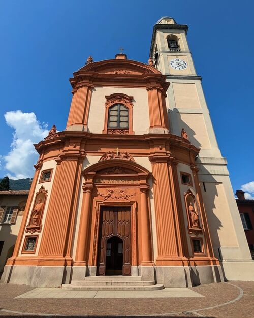 義大利科莫湖必玩 Lago di Como - Cernobbio 切爾諾比奧 - Chiesa di San Vincenzo 聖文森佐教堂 = Santuario di San Vincenzo