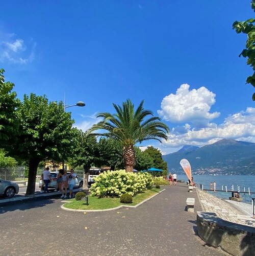 義大利科莫湖必玩 Lago di Como - Menaggio 梅納焦 = 梅納喬 - Lungolago di Menaggio 梅納焦湖畔步道 - Porto Menaggio