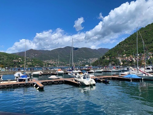 義大利科莫湖必玩 Lago di Como - Como 科莫 - Lungolago Mafalda di Savoia 瑪法爾達迪薩沃亞湖畔步道 - Lungolago di Como 科莫湖畔步道