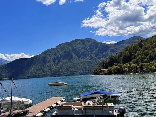 義大利科莫湖必玩 Lago di Como - Tremezzina 特雷梅齊納 - Lido di Lenno 萊諾海灘俱樂部 = 倫諾海灘俱樂部 - Spiaggia libera di Tremezzina / Lenno 萊諾公共鵝卵石灘 - Lenno